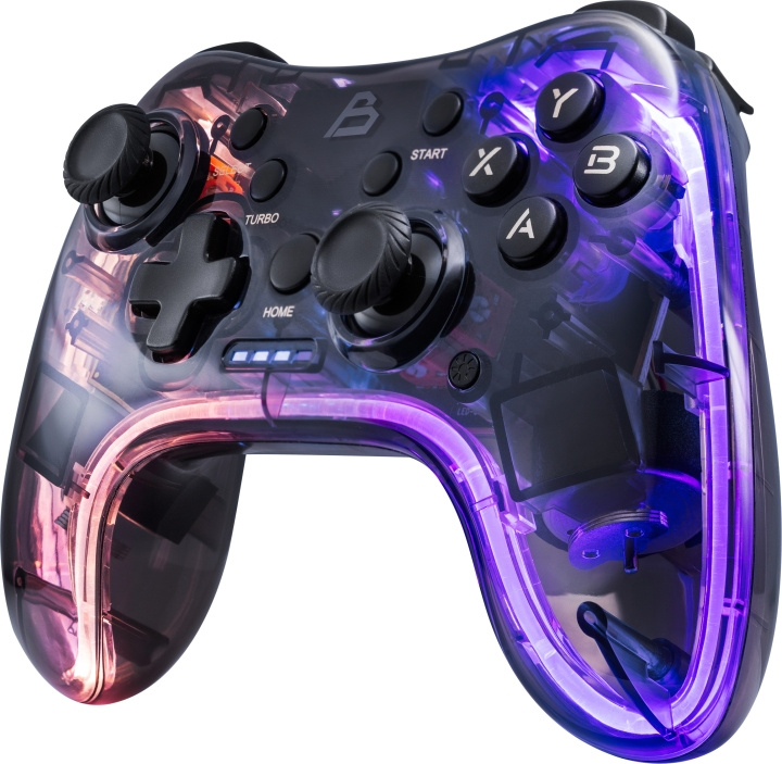 Blackstorm Surge RGB -peliohjain ryhmässä KODINELEKTRONIIKKA / Pelikonsolit & Tarvikkeet / Sony PlayStation 4 @ TP E-commerce Nordic AB (C78406)