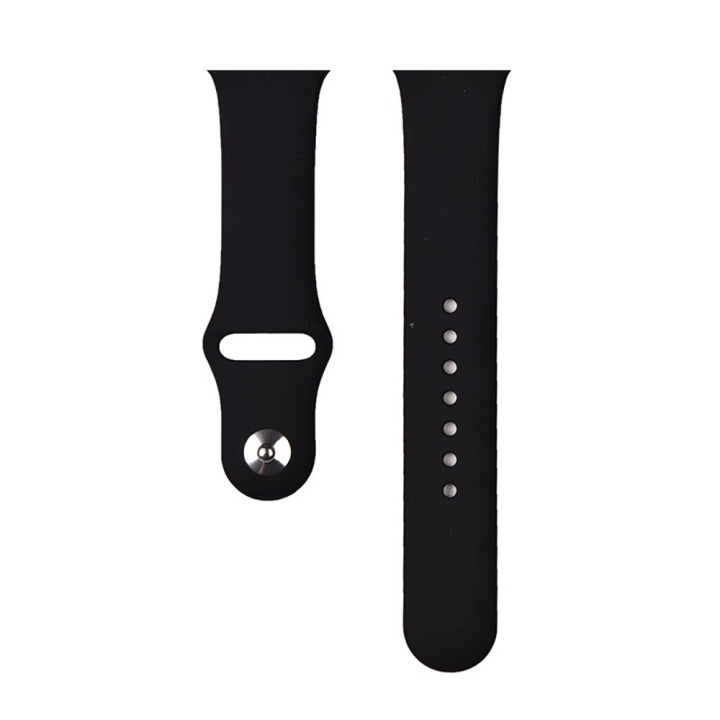 Devia armband Deluxe Sport för Apple Watch 41mm/ 40mm/ 38mm svart ryhmässä ÄLYPUHELIMET JA TABLETIT / Urheilu, koti ja vapaa-aika / Apple Watch & tarvikkeet / Tarvikkeet @ TP E-commerce Nordic AB (C78549)