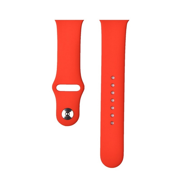 Devia armband Deluxe Sport för Apple Watch 41mm/ 40mm/ 38mm röd ryhmässä ÄLYPUHELIMET JA TABLETIT / Urheilu, koti ja vapaa-aika / Apple Watch & tarvikkeet / Tarvikkeet @ TP E-commerce Nordic AB (C78550)