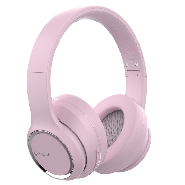 Devia Bluetooth-hörlurar Kintone rosa ryhmässä KODINELEKTRONIIKKA / Ääni & Kuva / Kuulokkeet & Tarvikkeet / Kuulokkeet @ TP E-commerce Nordic AB (C78618)