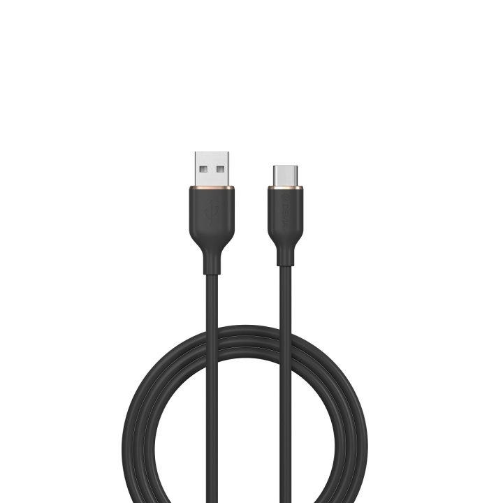 Devia kabel Jelly EC629 USB - USB-C 1,2 m 2,4A svart ryhmässä ÄLYPUHELIMET JA TABLETIT / Laturit & Kaapelit / Kaapelit / Tyyppi C -kaapelit @ TP E-commerce Nordic AB (C78633)