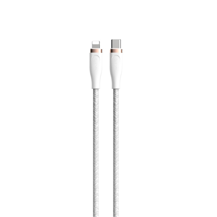 Devia kabel Star EC418 PD USB-C - Lightning 1,5 m 27W 3A vit ryhmässä ÄLYPUHELIMET JA TABLETIT / Laturit & Kaapelit / Kaapelit / Lightning kaapelit @ TP E-commerce Nordic AB (C78670)