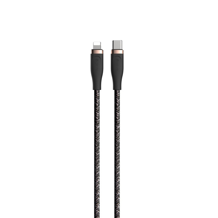 Devia kabel Star EC418 PD USB-C - Lightning 1,5 m 27W 3A svart ryhmässä ÄLYPUHELIMET JA TABLETIT / Laturit & Kaapelit / Kaapelit / Lightning kaapelit @ TP E-commerce Nordic AB (C78671)