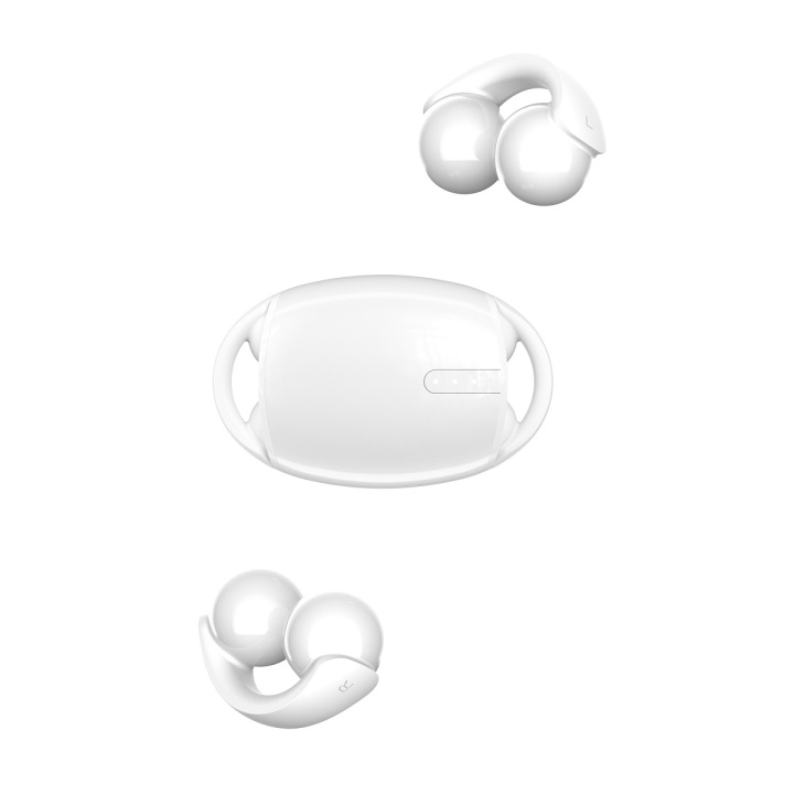 Devia Bluetooth-hörlurar TWS Smart M5 vit ryhmässä KODINELEKTRONIIKKA / Ääni & Kuva / Kuulokkeet & Tarvikkeet / Kuulokkeet @ TP E-commerce Nordic AB (C78675)