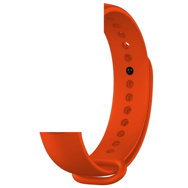 Devia band Deluxe Sport för Xiaomi Mi Band 5/ Mi Band 6/ Mi Band 7 orange ryhmässä URHEILU, VAPAA-AIKA JA HARRASTUS / Urheilu- ja sykekellot / Tarvikkeet @ TP E-commerce Nordic AB (C78693)