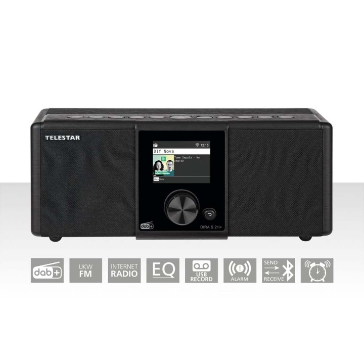 TELESTAR DIRA S21i+ EWF Monitoiminen stereoradio DAB+ / FM / Internet / Bluetooth Musta ryhmässä KODINELEKTRONIIKKA / Ääni & Kuva / Kotiteatteri, HiFi ja kannettavat / Radio & Herätyskellot / Radio @ TP E-commerce Nordic AB (C78702)