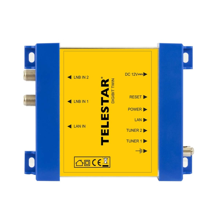 TELESTAR DIGIBIT Twin Kompakti Sat-to-IP-reititin ryhmässä KODINELEKTRONIIKKA / Ääni & Kuva / TV & Tarvikkeet / Antennit & Tarvikkeet @ TP E-commerce Nordic AB (C78710)