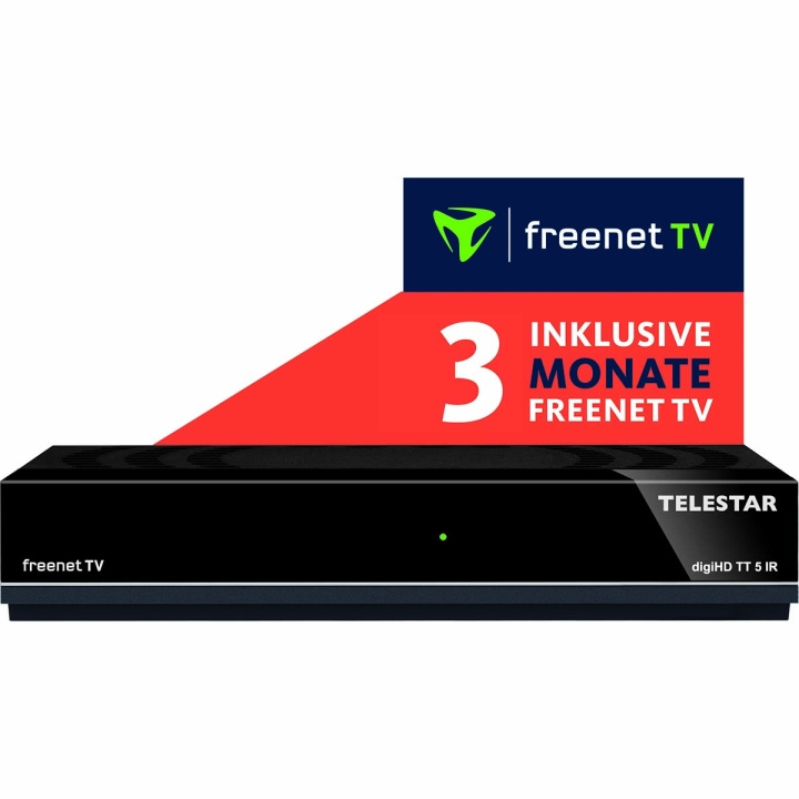 TELESTAR digiHD TT 5 IR sis. 3 kuukautta freenetiä ryhmässä KODINELEKTRONIIKKA / Ääni & Kuva / TV & Tarvikkeet / Smart-TV @ TP E-commerce Nordic AB (C78724)