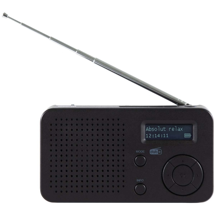 imperial DABMAN 17 kannettava DAB+/FM-radio Bluetooth-mustalla ryhmässä KODINELEKTRONIIKKA / Ääni & Kuva / Kotiteatteri, HiFi ja kannettavat / Radio & Herätyskellot / Radio @ TP E-commerce Nordic AB (C78743)