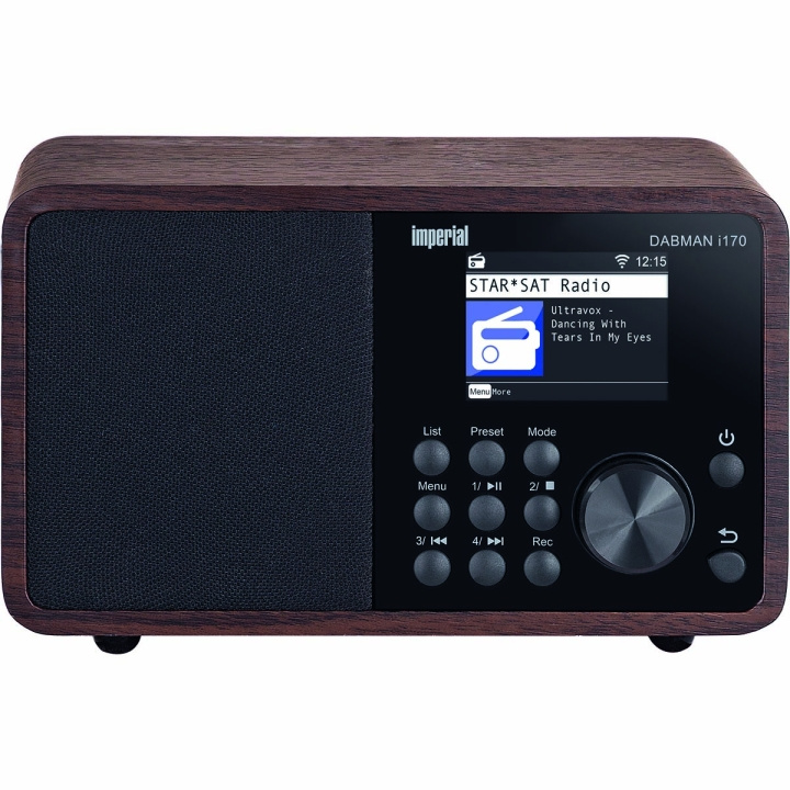 imperial DABMAN i170 DAB+ ja Internet-radio Wood Look ryhmässä KODINELEKTRONIIKKA / Ääni & Kuva / Kotiteatteri, HiFi ja kannettavat / Radio & Herätyskellot / Radio @ TP E-commerce Nordic AB (C78750)