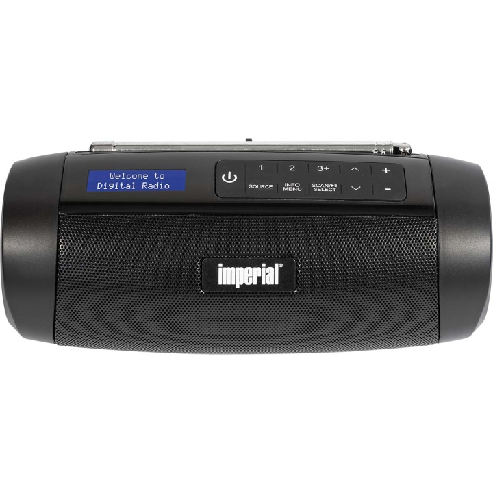 imperial DABMAN GO DAB+ / FM Compact Radio Musta ryhmässä KODINELEKTRONIIKKA / Ääni & Kuva / Kotiteatteri, HiFi ja kannettavat / Radio & Herätyskellot / Radio @ TP E-commerce Nordic AB (C78753)