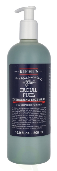 Kiehl\'s Men Facial Fuel Energizing Face Wash 500 ml ryhmässä KAUNEUS JA TERVEYS / Ihonhoito / Kasvot @ TP E-commerce Nordic AB (C78834)