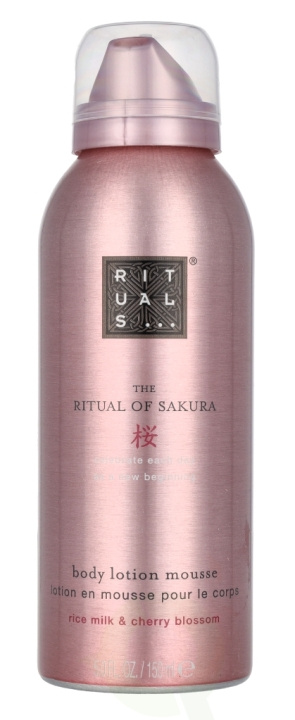 Rituals Sakura Body Lotion Mousse 150 ml ryhmässä KAUNEUS JA TERVEYS / Ihonhoito / Kehon hoito / Vartalovoide @ TP E-commerce Nordic AB (C78874)