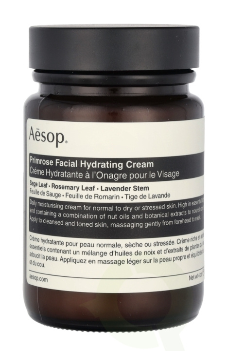 AESOP Primrose Facial Hydarting Cream 120 ml ryhmässä KAUNEUS JA TERVEYS / Ihonhoito / Kasvot / Kasvovoide @ TP E-commerce Nordic AB (C78876)