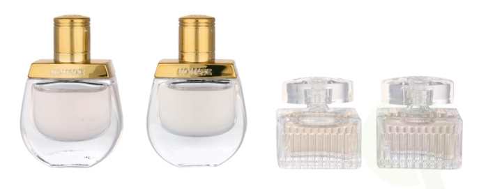 Chloe Les Parfums Set 20 ml Nomade Edp 5ml/Edt 5ml/Chloe Edp 5ml/Chloe Rose Tangerine Edt 5ml ryhmässä KAUNEUS JA TERVEYS / Lahjapakkaukset / Naisten lahjapakkaukset @ TP E-commerce Nordic AB (C78884)