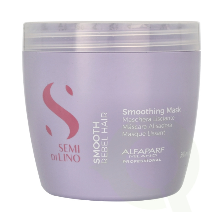 Alfaparf Semi Di Lino Smoothing Mask 500 ml ryhmässä KAUNEUS JA TERVEYS / Ihonhoito / Kasvot / Kasvovoide @ TP E-commerce Nordic AB (C78904)