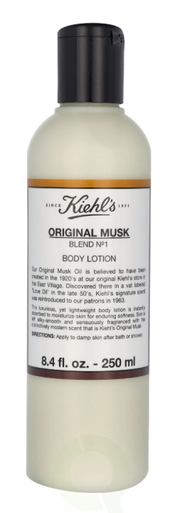 Kiehl\'s Musk Body Lotion 250 ml ryhmässä KAUNEUS JA TERVEYS / Ihonhoito / Kehon hoito / Vartalovoide @ TP E-commerce Nordic AB (C78905)