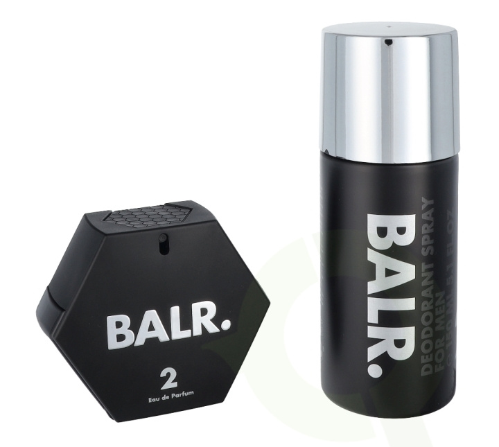 Balr. 2 FOR MEN Giftset 200 ml Edp Spray 50ml/Deo Spray 150ml ryhmässä KAUNEUS JA TERVEYS / Tuoksut & Parfyymit / Parfyymit / Miesten Tuoksut @ TP E-commerce Nordic AB (C78926)