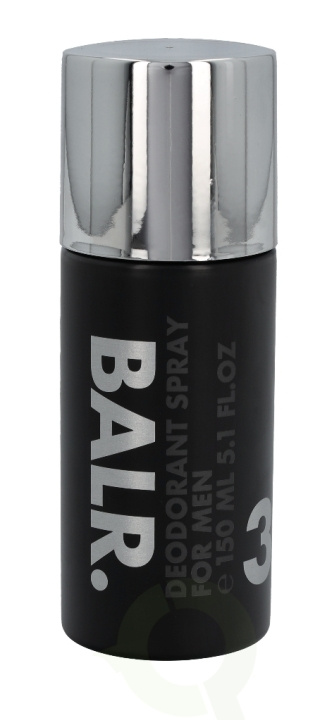 Balr. 3 FOR MEN Deodorant Spray 150 ml ryhmässä KAUNEUS JA TERVEYS / Tuoksut & Parfyymit / Deodorantit / Miesten deodorantit @ TP E-commerce Nordic AB (C78932)