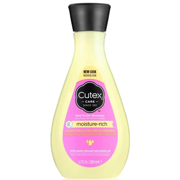 Cutex Moisture-Rich Nail Polish Remover 200ml ryhmässä KAUNEUS JA TERVEYS / Manikyyri/Pedikyyri / Kynsilakan poistoaine @ TP E-commerce Nordic AB (C78989)