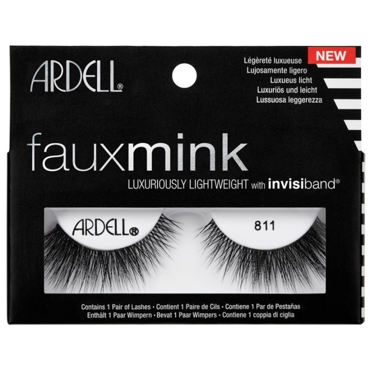 Ardell Faux Mink 811 ryhmässä KAUNEUS JA TERVEYS / Meikit / Silmät ja kulmat / Irtoripset @ TP E-commerce Nordic AB (C78991)