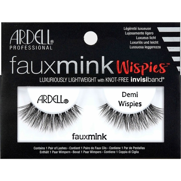 Ardell Faux Mink Demi Wispies ryhmässä KAUNEUS JA TERVEYS / Meikit / Silmät ja kulmat / Irtoripset @ TP E-commerce Nordic AB (C78992)