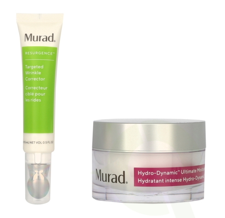 Murad Plump & Fill Value 2024 Set 65 ml Hydro-Dynamic Ultimate Moisture 50ml/Trageted Wrinkle Corrector 15ml ryhmässä KAUNEUS JA TERVEYS / Ihonhoito / Kasvot / Kasvovoide @ TP E-commerce Nordic AB (C79046)