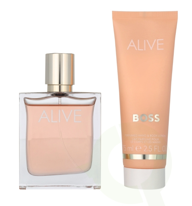 Hugo Boss Alive Giftset 125 ml Edp Spray 50ml/Body Lotion 75ml ryhmässä KAUNEUS JA TERVEYS / Lahjapakkaukset / Naisten lahjapakkaukset @ TP E-commerce Nordic AB (C79052)