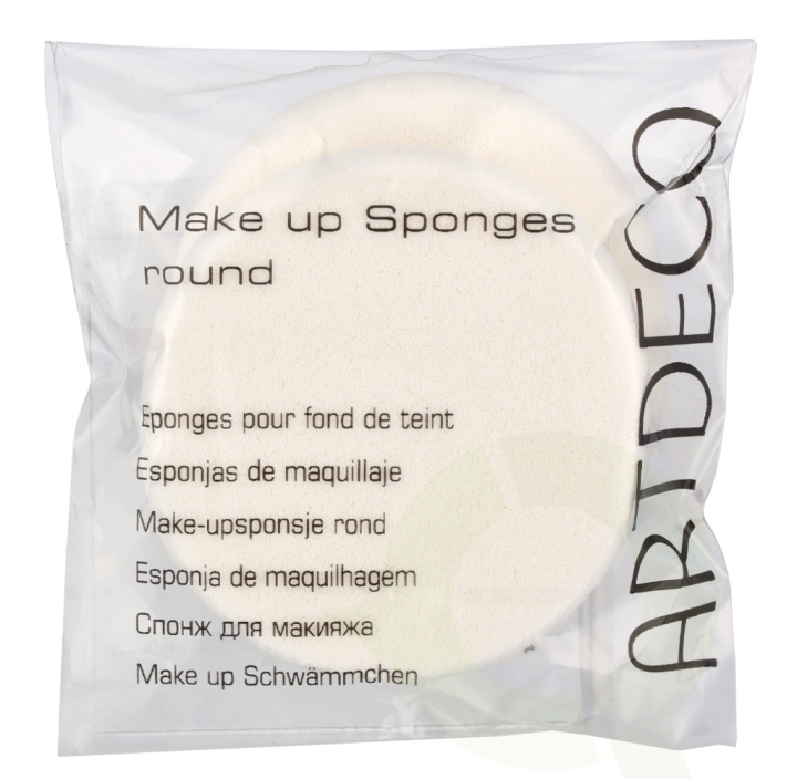 Artdeco Round Make-Up Sponge 1 piece ryhmässä KAUNEUS JA TERVEYS / Meikit / Meikinpoisto @ TP E-commerce Nordic AB (C79060)