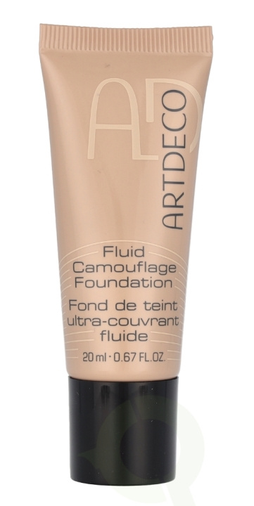 Artdeco Fluid Camouflage Foundation 20 ml #45 Neutral/Natural Camel ryhmässä KAUNEUS JA TERVEYS / Meikit / Meikit Kasvot / Meikkivoide @ TP E-commerce Nordic AB (C79067)