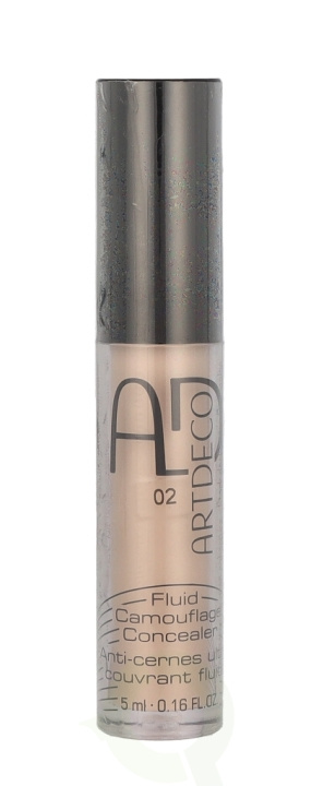 Artdeco Fluid Camouflage Concealer 5 ml #02 Yellow/Neutral Light ryhmässä KAUNEUS JA TERVEYS / Meikit / Meikit Kasvot / Peitevoide @ TP E-commerce Nordic AB (C79071)