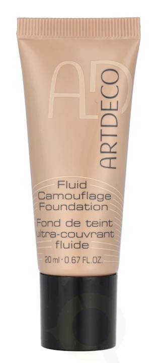 Artdeco Fluid Camouflage Foundation 20 ml #34 Warm/Medium Ivory ryhmässä KAUNEUS JA TERVEYS / Meikit / Meikit Kasvot / Meikkivoide @ TP E-commerce Nordic AB (C79082)