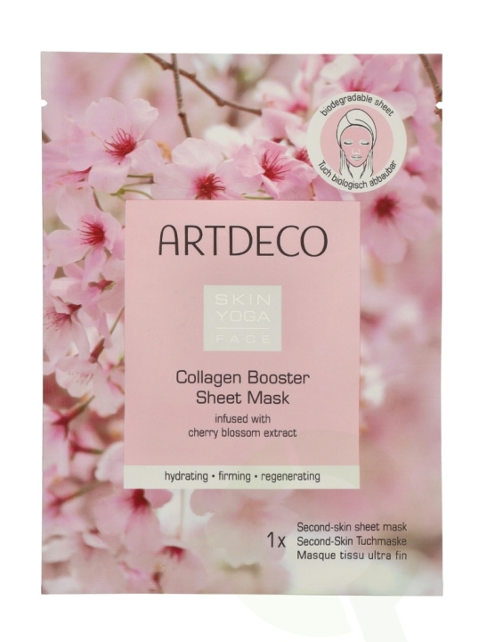 Artdeco Collagen Booster Sheet Mask 23 ml All Skin Types ryhmässä KAUNEUS JA TERVEYS / Ihonhoito / Kasvot / Naamiot @ TP E-commerce Nordic AB (C79092)