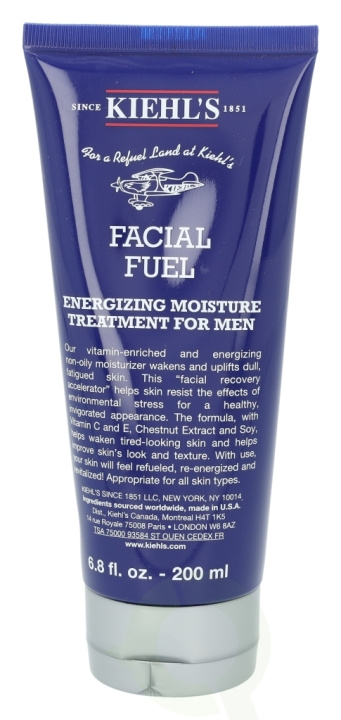 Kiehl\'s Men Facial Fuel Moisture Treatment 200 ml ryhmässä KAUNEUS JA TERVEYS / Ihonhoito / Kasvot / Kasvovoide @ TP E-commerce Nordic AB (C79114)