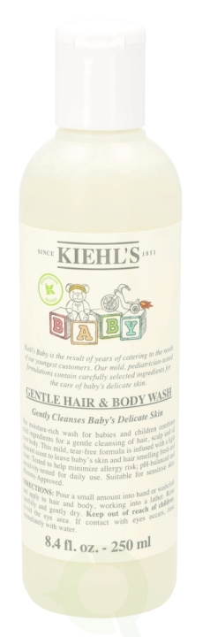 Kiehl\'s Baby Gentle Hair & Body Wash 250 ml ryhmässä KAUNEUS JA TERVEYS / Ihonhoito / Kehon hoito / Kylpy- ja suihkugeelit @ TP E-commerce Nordic AB (C79115)