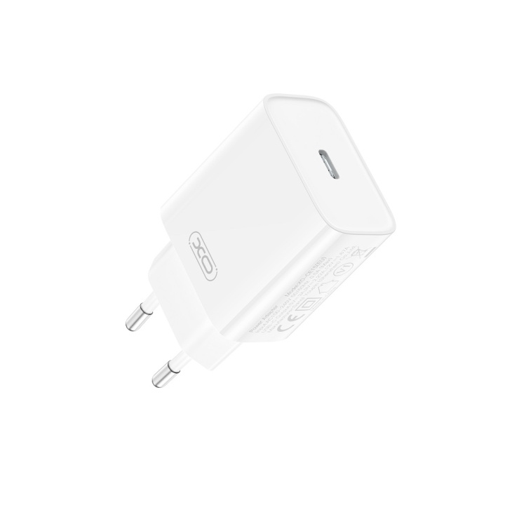 XO väggladdare CE15 PD 20W 1x USB-C vit ryhmässä ÄLYPUHELIMET JA TABLETIT / Laturit & Kaapelit / Seinälaturi / Seinälaturi Type C @ TP E-commerce Nordic AB (C79269)