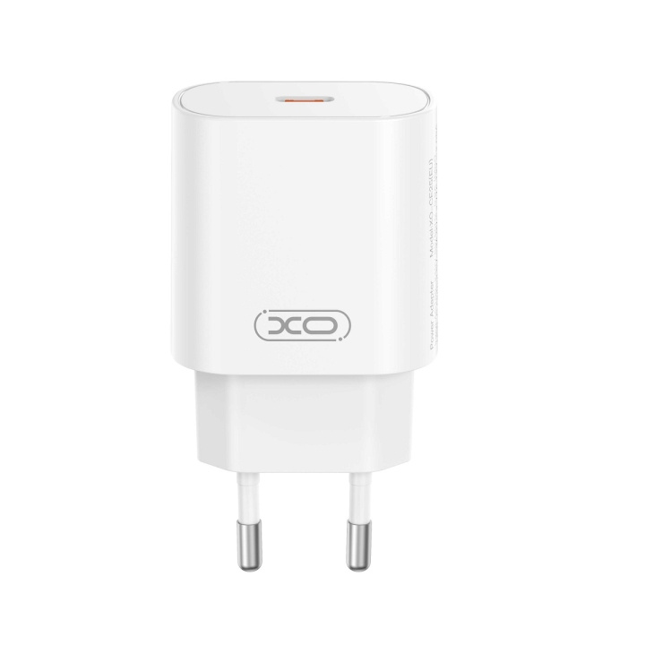 XO väggladdare CE25 PD 25W 1x USB-C vit ryhmässä ÄLYPUHELIMET JA TABLETIT / Laturit & Kaapelit / Seinälaturi / Seinälaturi Type C @ TP E-commerce Nordic AB (C79318)