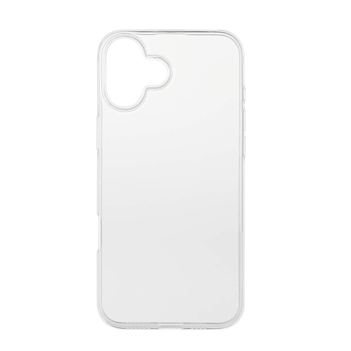 Onsala Back Recycled Clear Case TPU iPhone 16 Plus Clear ryhmässä ÄLYPUHELIMET JA TABLETIT / Puhelimen suojakotelo / Apple / iPhone 16 @ TP E-commerce Nordic AB (C79363)