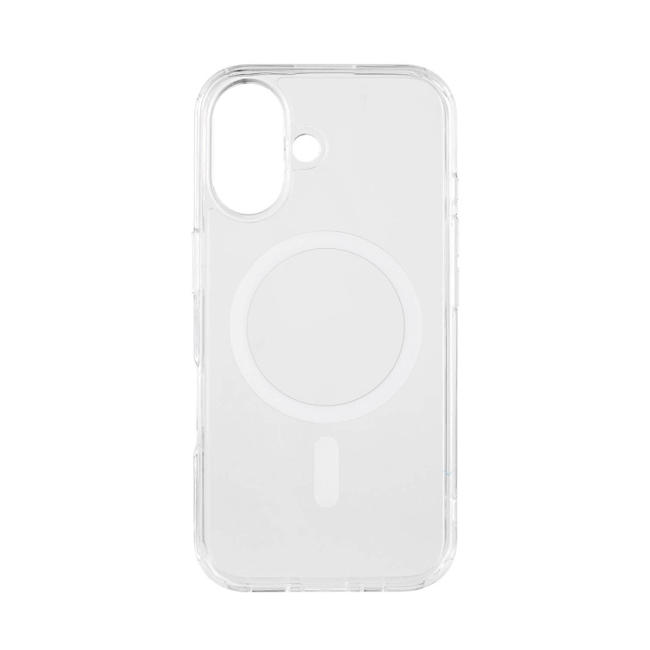 Onsala Back Clear Case TPU MagSerie iPhone 16 Clear ryhmässä ÄLYPUHELIMET JA TABLETIT / Puhelimen suojakotelo / Apple / iPhone 16 @ TP E-commerce Nordic AB (C79366)