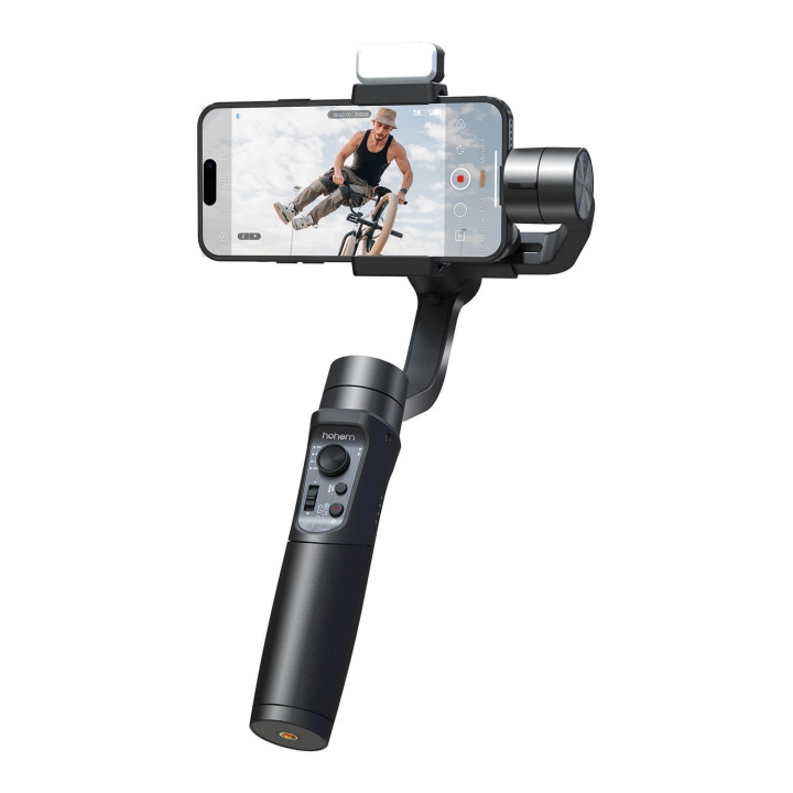 Hohem Smartphone Gimbal iSteadyMobiel+ 2024 with light ryhmässä ÄLYPUHELIMET JA TABLETIT / Muut tarvikkeet / Muut @ TP E-commerce Nordic AB (C79409)