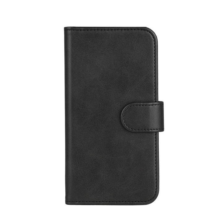 Kungsbacka Classic Wallet iPhone 12 /12 Pro Black ryhmässä ÄLYPUHELIMET JA TABLETIT / Puhelimen suojakotelo / Apple / iPhone 12 @ TP E-commerce Nordic AB (C79441)