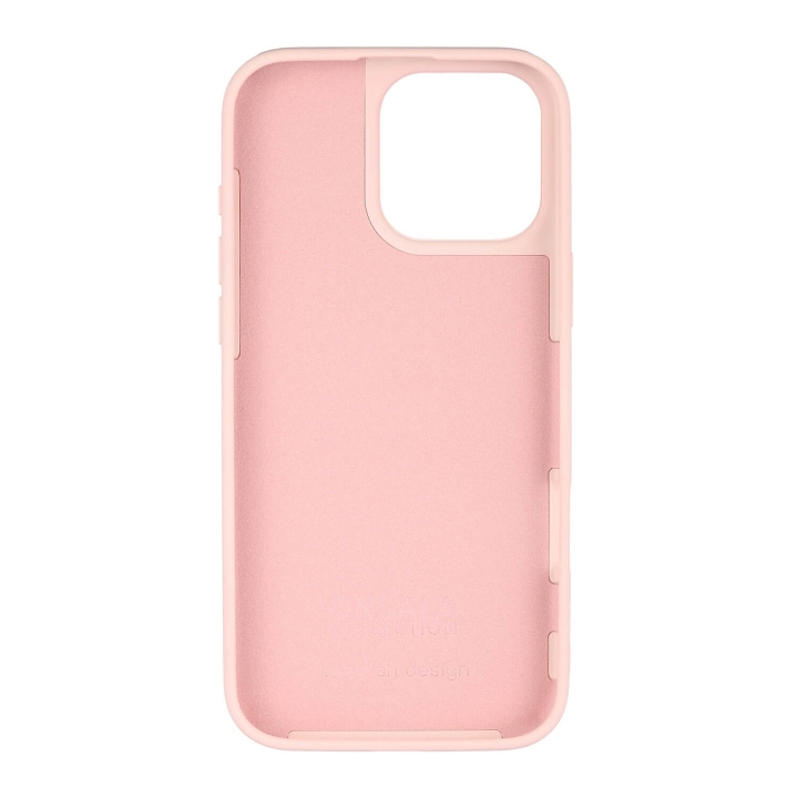 Onsala Back Sil Touch Recycled MagSerie iPhone 16 Pro Max Chalk Pink ryhmässä ÄLYPUHELIMET JA TABLETIT / Puhelimen suojakotelo / Apple / iPhone 16 @ TP E-commerce Nordic AB (C79468)