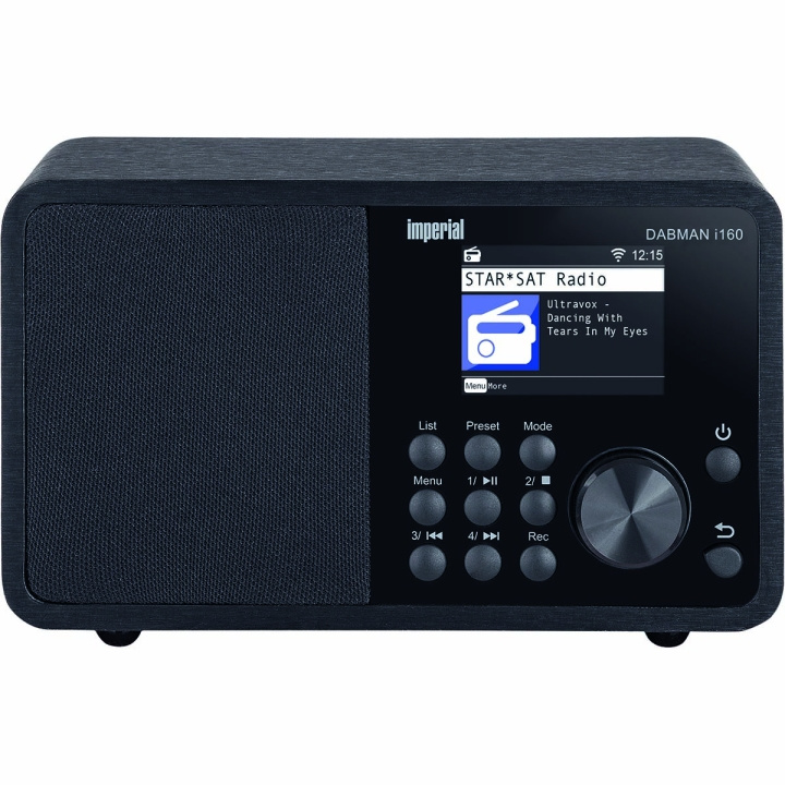 imperial DABMAN i160 DAB+ ja Internet-radio Musta ryhmässä KODINELEKTRONIIKKA / Ääni & Kuva / Kotiteatteri, HiFi ja kannettavat / Radio & Herätyskellot / Radio @ TP E-commerce Nordic AB (C79503)