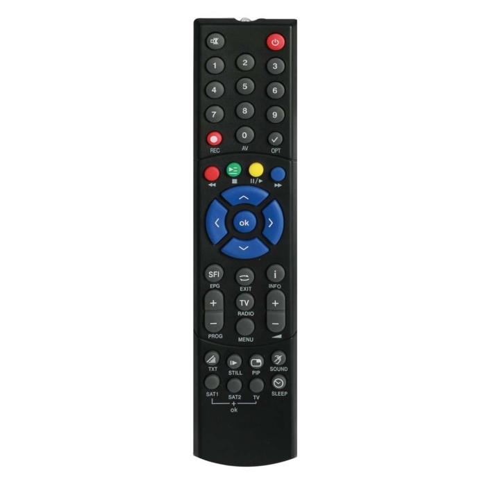 TELESTAR Remote Control PVR 235 DIGINOVA 21 HD,23 CI+,25 smartDIGINOVA AS 1, T 10 IR Black ryhmässä KODINELEKTRONIIKKA / Ääni & Kuva / TV & Tarvikkeet / Kaukosäätimet @ TP E-commerce Nordic AB (C79511)