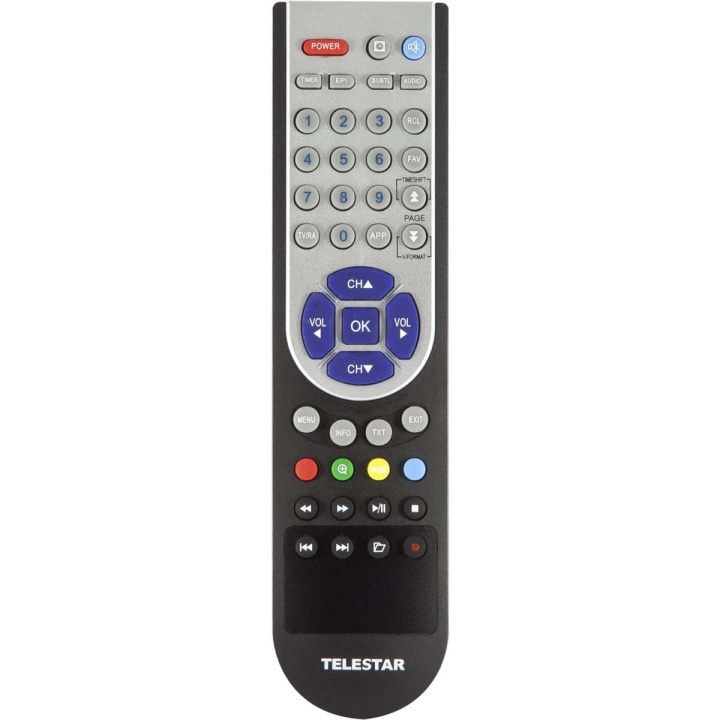 TELESTAR Remote Control TD 25xx HD, 25xx CHD, 1020xxdigiHD TC1,2,TS1,2,mobil,TT1,2TELEMINI 2 HD ryhmässä KODINELEKTRONIIKKA / Ääni & Kuva / TV & Tarvikkeet / Kaukosäätimet @ TP E-commerce Nordic AB (C79513)