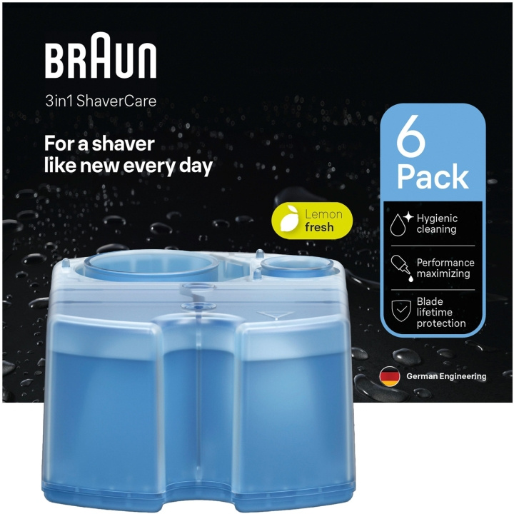 Braun Rengöringsrefill CCR5+1 ryhmässä KAUNEUS JA TERVEYS / Hiukset &Stailaus / Sheivaus ja trimmaus / Parranajokoneet @ TP E-commerce Nordic AB (C79525)