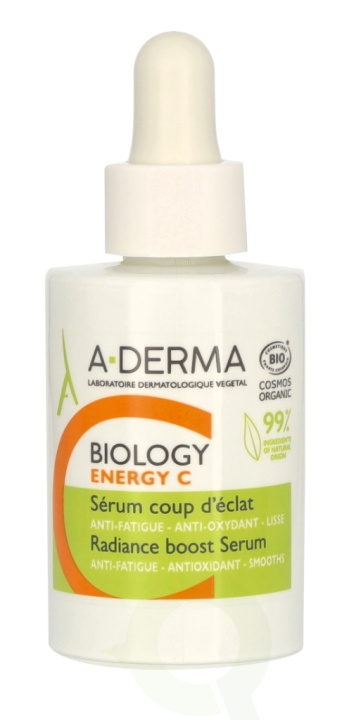 A-Derma Biology Energy C Radiance Boost Serum 30 ml ryhmässä KAUNEUS JA TERVEYS / Ihonhoito / Kasvot / Seerumit iholle @ TP E-commerce Nordic AB (C79552)