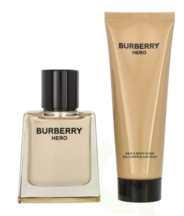 Burberry Hero Giftset 125 ml Edt Spray 50ml/Hair & Body Wash 75ml ryhmässä KAUNEUS JA TERVEYS / Lahjapakkaukset / Naisten lahjapakkaukset @ TP E-commerce Nordic AB (C79556)