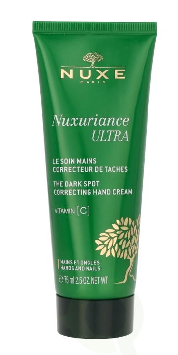 Nuxe Nuxuriance Ultra Hand Cream 75 ml Smoothes, Re-Plumps, Helps Brighten Dark Spots ryhmässä KAUNEUS JA TERVEYS / Manikyyri/Pedikyyri / Käsirasva @ TP E-commerce Nordic AB (C79563)