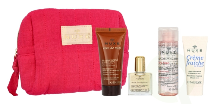 Nuxe Reve De Miel Set 105 ml 15ml/50ml/10mll/30ml ryhmässä KAUNEUS JA TERVEYS / Lahjapakkaukset / Naisten lahjapakkaukset @ TP E-commerce Nordic AB (C79594)